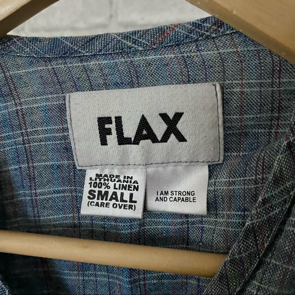 Flax Textured Button Down Shirt - image 4